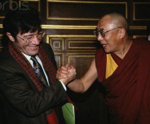 Matoub med Dalaï Lama