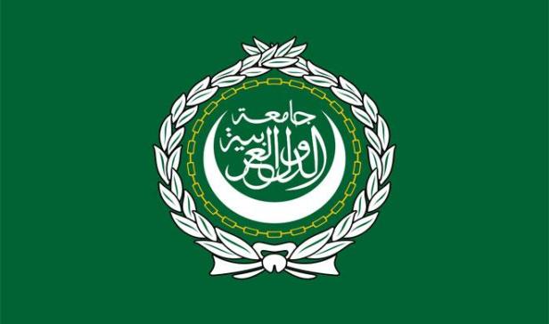 The flag of the Arab League