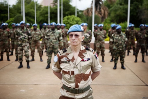 De såkalte internasjonale Minusma (FN) styrker er i hovedsak sammensatt av maliser og franskmenn'